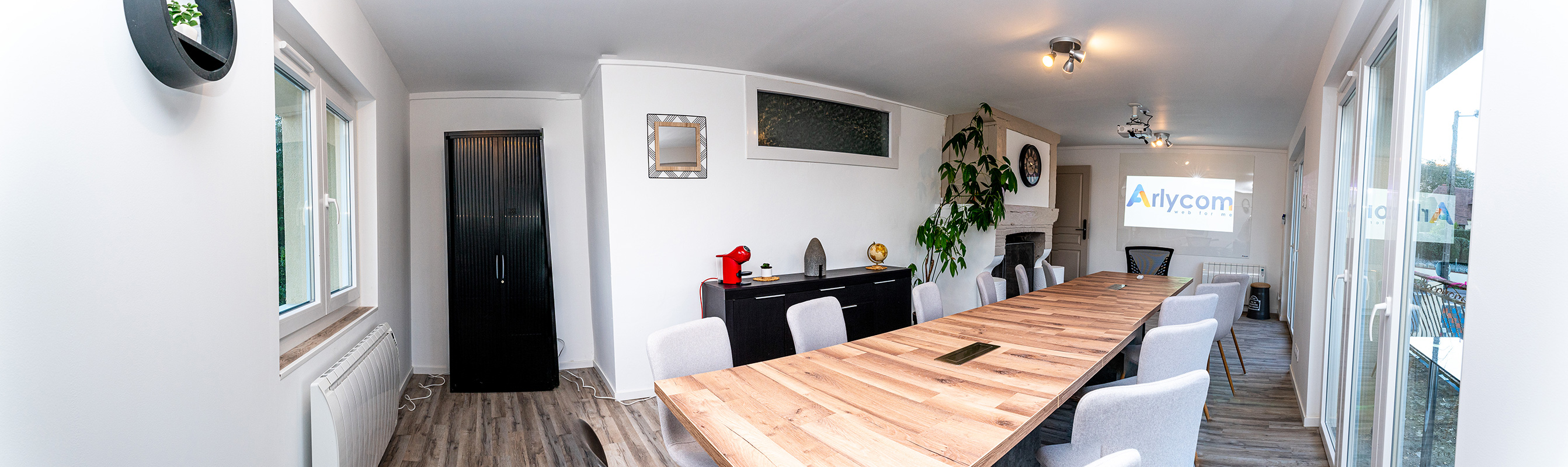 Salle de réunion Arlycom, 35 m², 14 places